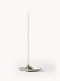 Best Broste Copenhagen Bougeoir avec plateau Mie Argenté, satiné