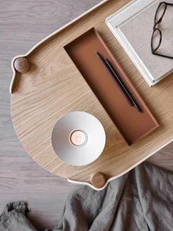 Discount Cooee Design Bougeoir avec surface mate Uma Blanc cassé