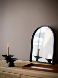 New Cooee Design Bougeoir avec surface mate Uma Noir