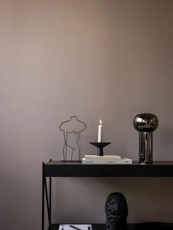 Clearance Cooee Design Bougeoir avec surface mate Uma Noir