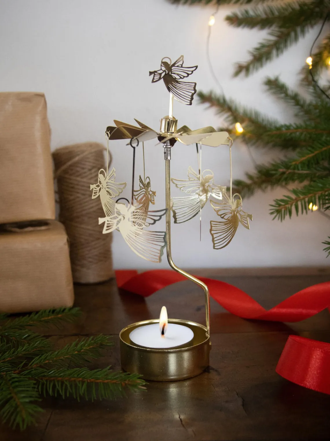 Outlet Pluto Design Bougeoir de Noël Flying Angel, rotatif