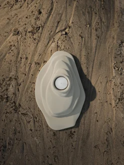New DBKD Bougeoir en céramique Dune Beige clair, mat