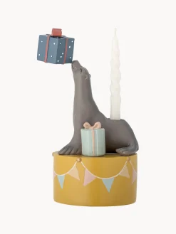 New Bloomingville Mini Bougeoir en forme d'otarie Flor Multicolore