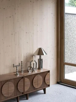 Outlet Zuiver Bougeoir en métal Bubble Nickel