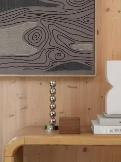 Outlet Zuiver Bougeoir en métal Bubble Nickel