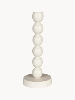 New Zuiver Bougeoir en porcelaine Bubble Blanc cassé