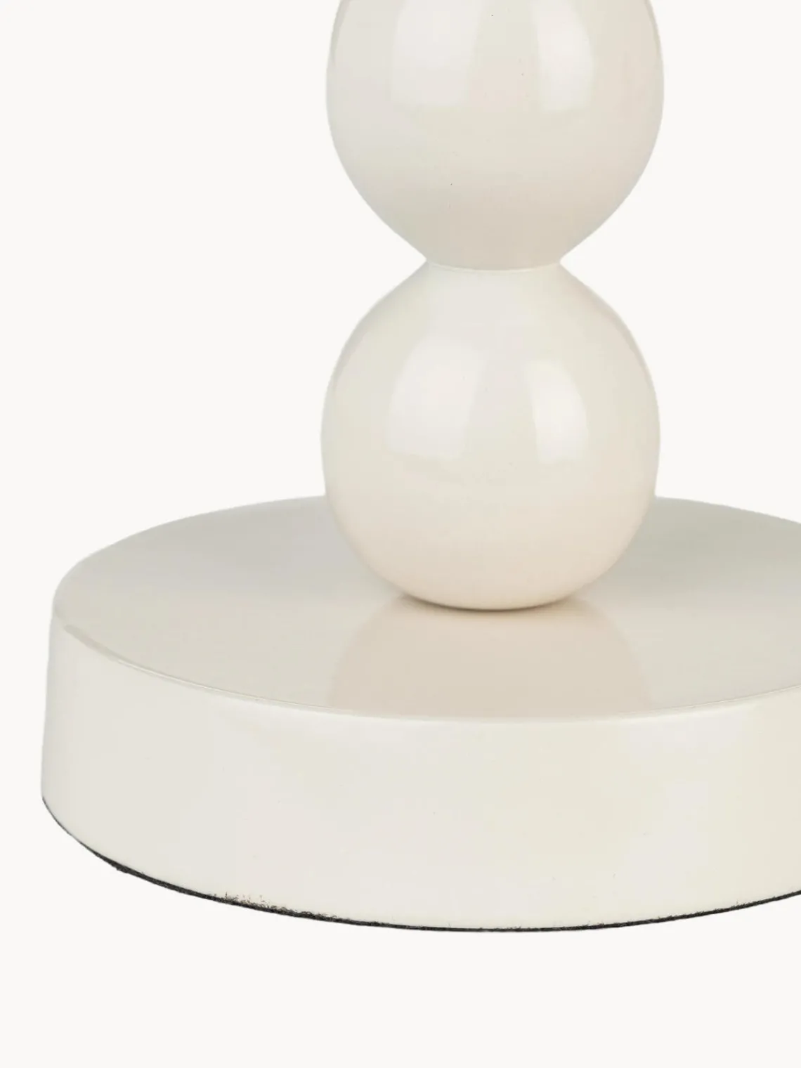 New Zuiver Bougeoir en porcelaine Bubble Blanc cassé
