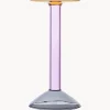 Outlet ICHENDORF Bougeoir fait main Rainbow, haut. 24 cm