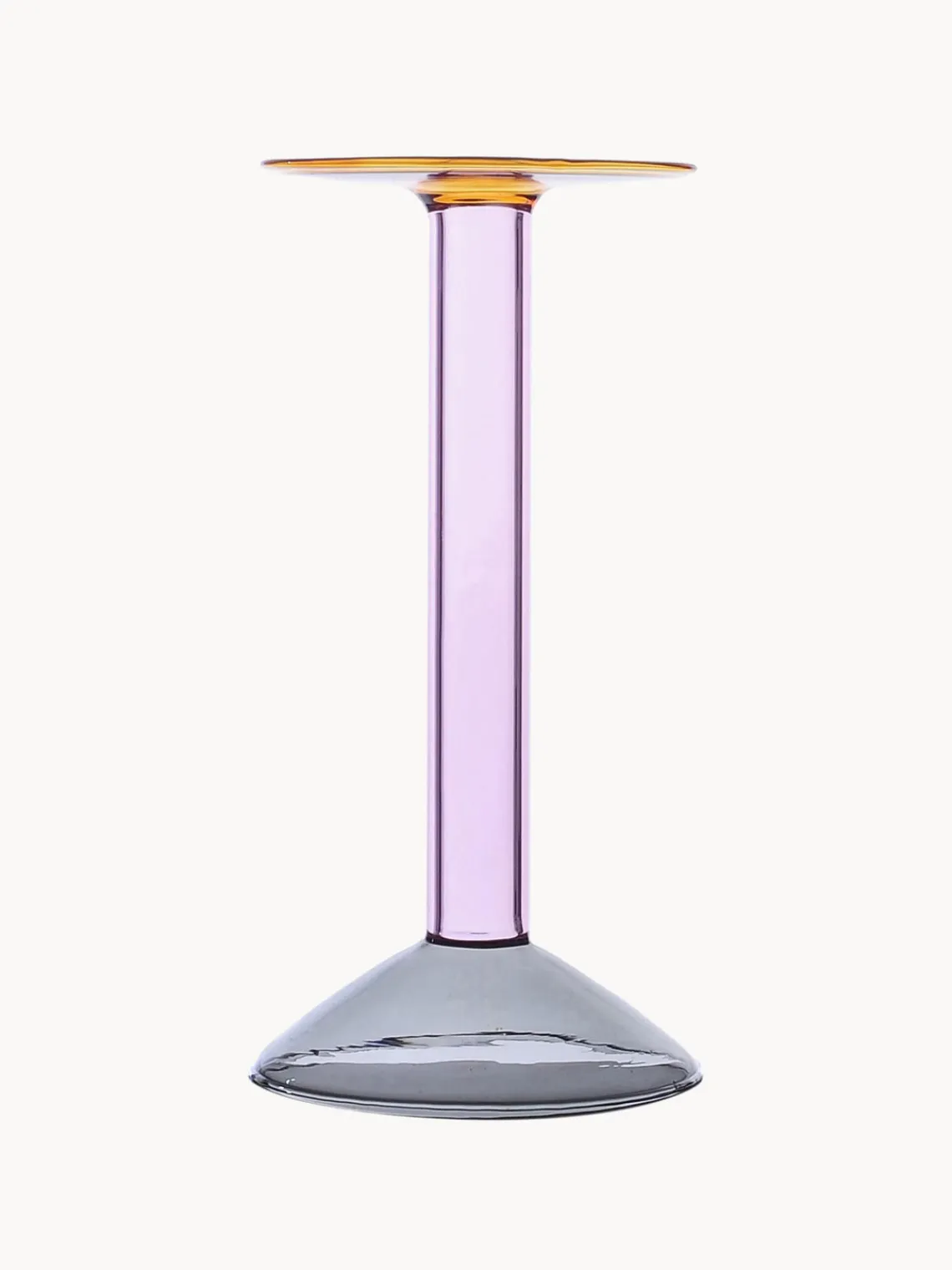 New ICHENDORF Bougeoir fait main Rainbow, haut. 29 cm