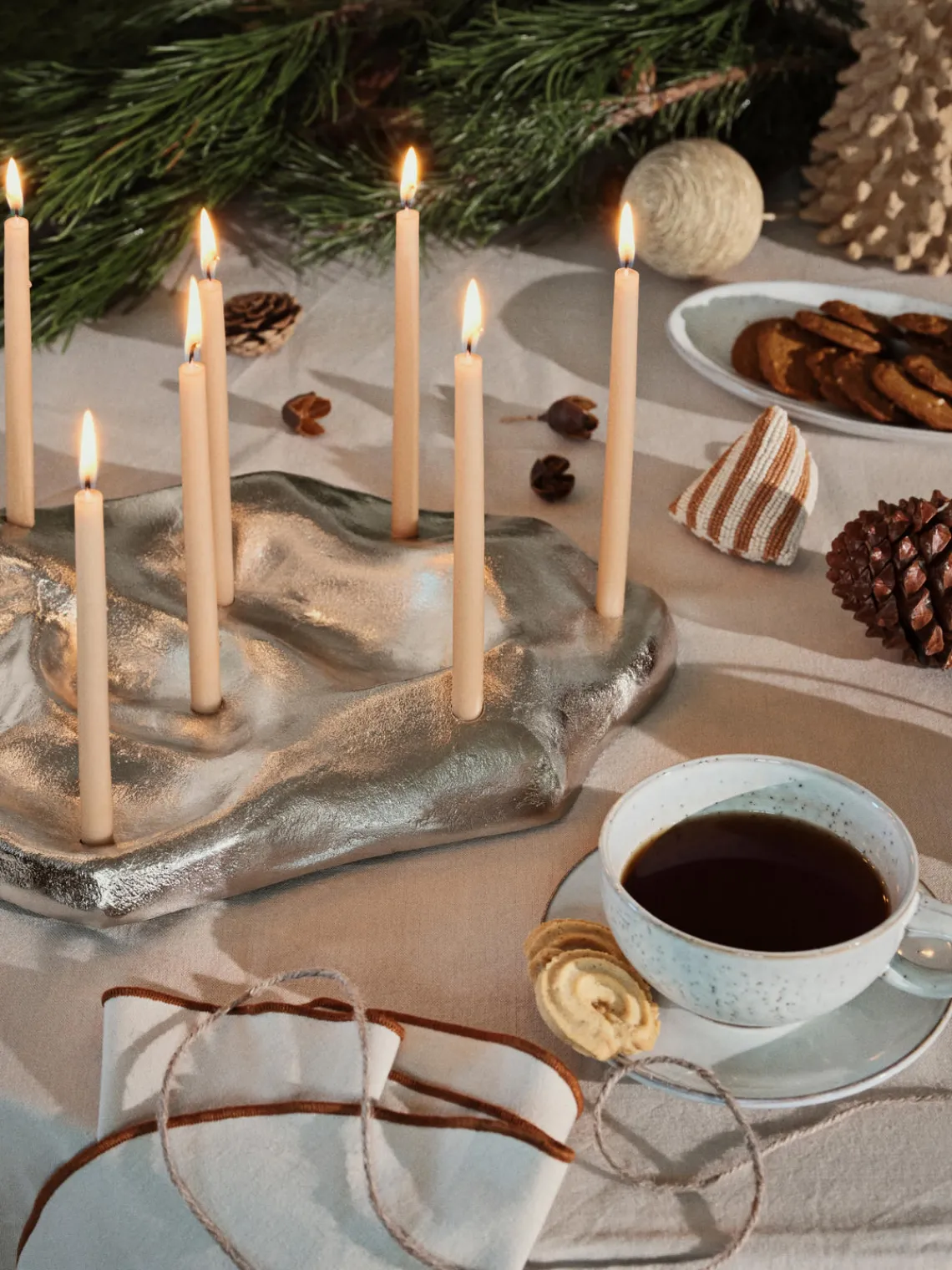 New Broste Copenhagen Bougeoir Lumos