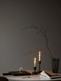 Outlet iittala Bougeoir Nappula, haut. 18 cm Anthracite