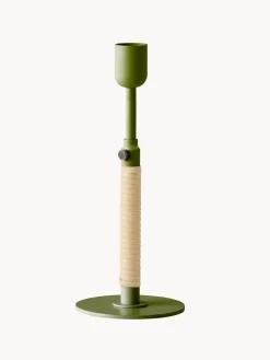 Outlet Audo Copenhagen Bougeoir réglable en hauteur Duca Vert olive, beige clair