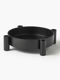 Outlet Broste Copenhagen Bougeoir Silke Noir, mat