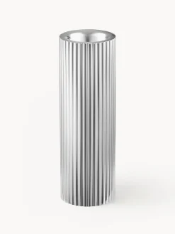 New GEORG JENSEN Bougeoir strié Bernadotte, haut. 14 cm