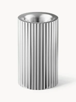 Fashion GEORG JENSEN Bougeoir strié Bernadotte, haut. 8 cm
