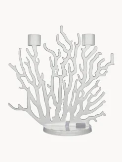 Clearance Driade Bougeoir Tenochtitlan, larg. 23 cm Blanc