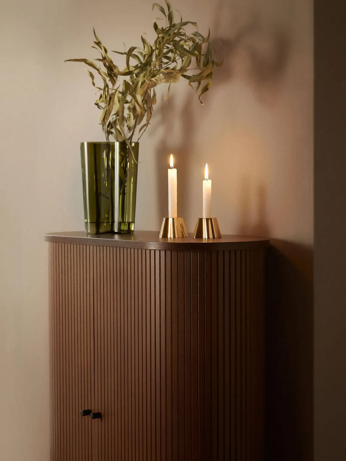 Discount iittala Bougeoirs en laiton Aalto, 2 élém.