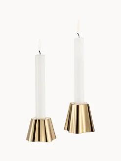 Discount iittala Bougeoirs en laiton Aalto, 2 élém.