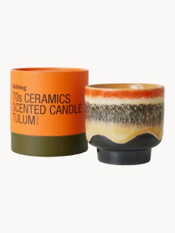 New HKLIVING Bougie parfumée artisanale à deux mèches 70's Agrumes & menthe