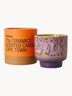 Clearance HKLIVING Bougie parfumée artisanale à deux mèches 70's Sauge & pétales de rose