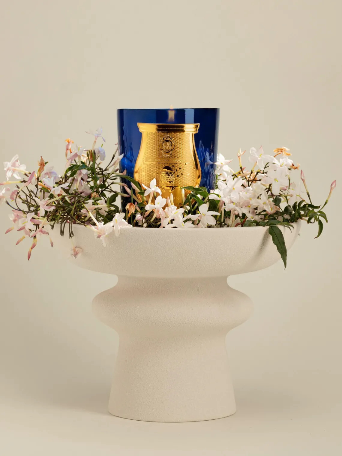 New Trudon Bougie parfumée artisanale Maduraï Jasmin arabe pur