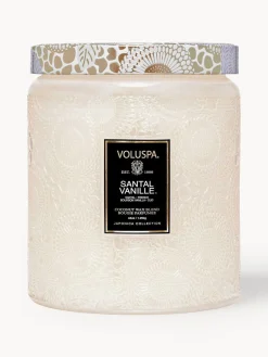 Fashion Voluspa Bougie parfumée artisanale à deux mèches Japonica Collection (santal, vanille Bourbon & oud) Santal, vanille française Bourbon & Oud