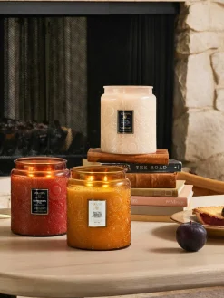 Fashion Voluspa Bougie parfumée artisanale à deux mèches Japonica Collection (santal, vanille Bourbon & oud) Santal, vanille française Bourbon & Oud
