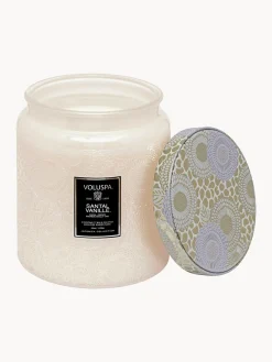 Fashion Voluspa Bougie parfumée artisanale à deux mèches Japonica Collection (santal, vanille Bourbon & oud) Santal, vanille française Bourbon & Oud