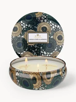 Best Voluspa Bougie parfumée artisanale à trois mèches Japonica Collection (bois de cade, verveine & lavande) Bois de cade français, verveine & lavande bulgare