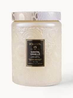 Clearance Voluspa Bougie parfumée artisanale Japonica Collection (santal, vanille Bourbon & oud) Santal, vanille française Bourbon & Oud