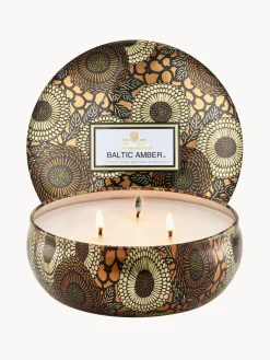 Online Voluspa Bougie parfumée artisanale à trois mèches Japonica Collection Résine ambre, bois de santal, cèdre & orchidée vanille