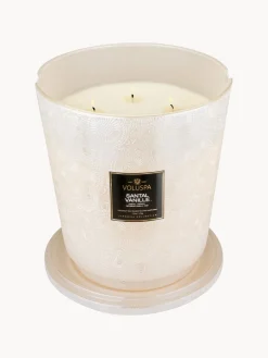 Outlet Voluspa Bougie parfumée artisanale à cinq mèches Japonica Collection (santal, vanille Bourbon & oud) Santal, vanille française Bourbon & Oud