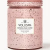 Best Voluspa Bougie parfumée artisanale Bougie Parfumee (champagne & pétales de rose)