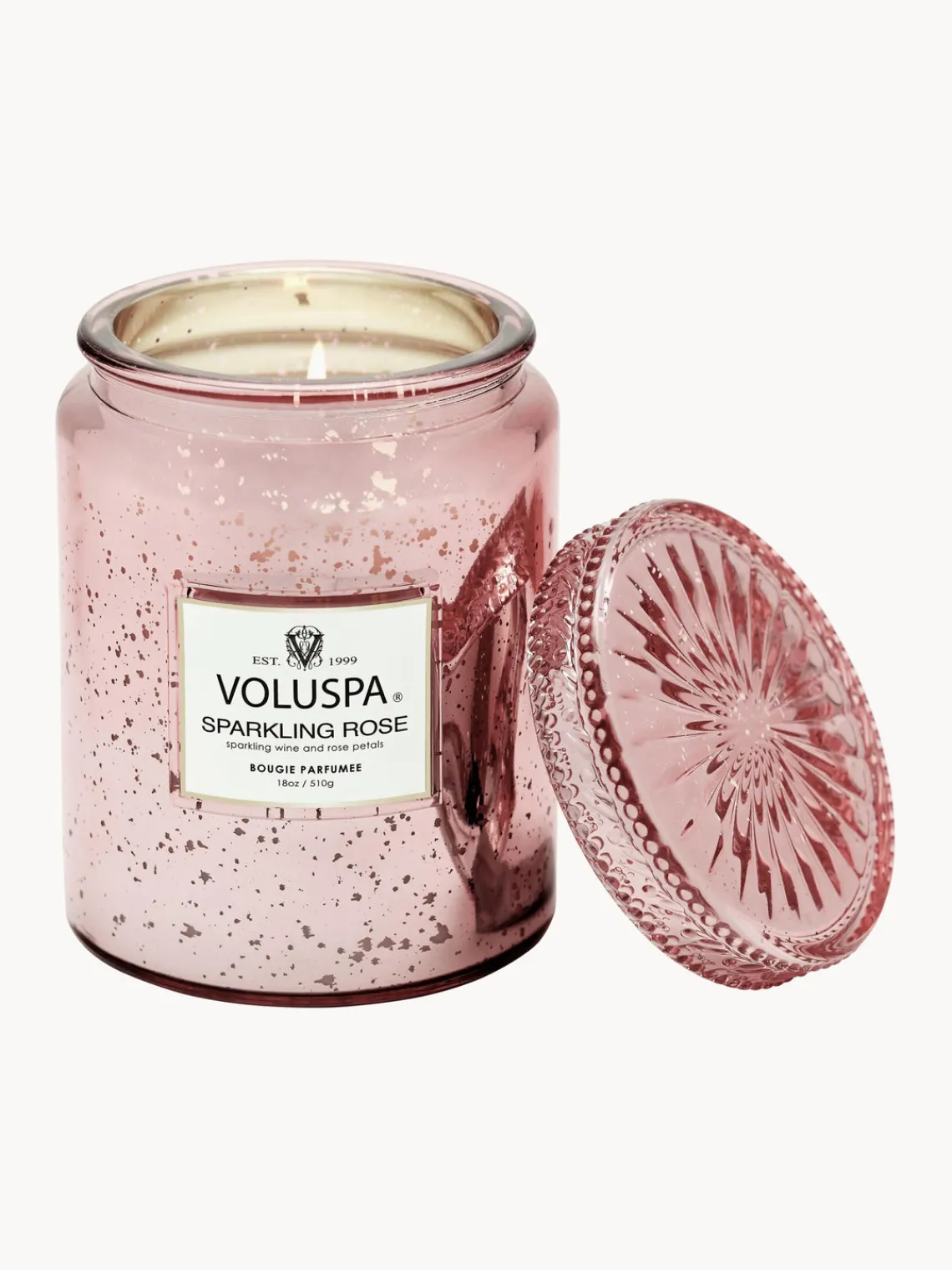 Best Voluspa Bougie parfumée artisanale Bougie Parfumee (champagne & pétales de rose)