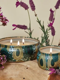 Sale Voluspa Bougie parfumée artisanale Japonica Collection (bois de cade, verveine & lavande) Bois de cade français, verveine & lavande bulgare
