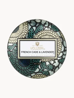 Sale Voluspa Bougie parfumée artisanale Japonica Collection (bois de cade, verveine & lavande) Bois de cade français, verveine & lavande bulgare