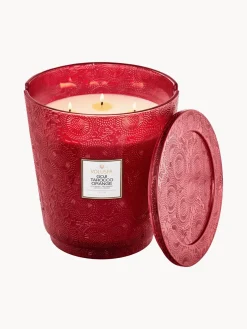 New Voluspa Bougie parfumée artisanale à cinq mèches Japonica Collection Baie de goji, mangue & orange tarocco