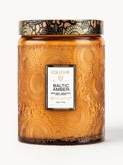 New Voluspa Bougie parfumée artisanale Japonica Collection Résine ambre, bois de santal, cèdre & orchidée vanille