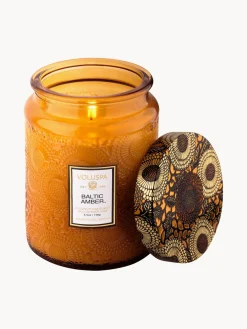 New Voluspa Bougie parfumée artisanale Japonica Collection Résine ambre, bois de santal, cèdre & orchidée vanille