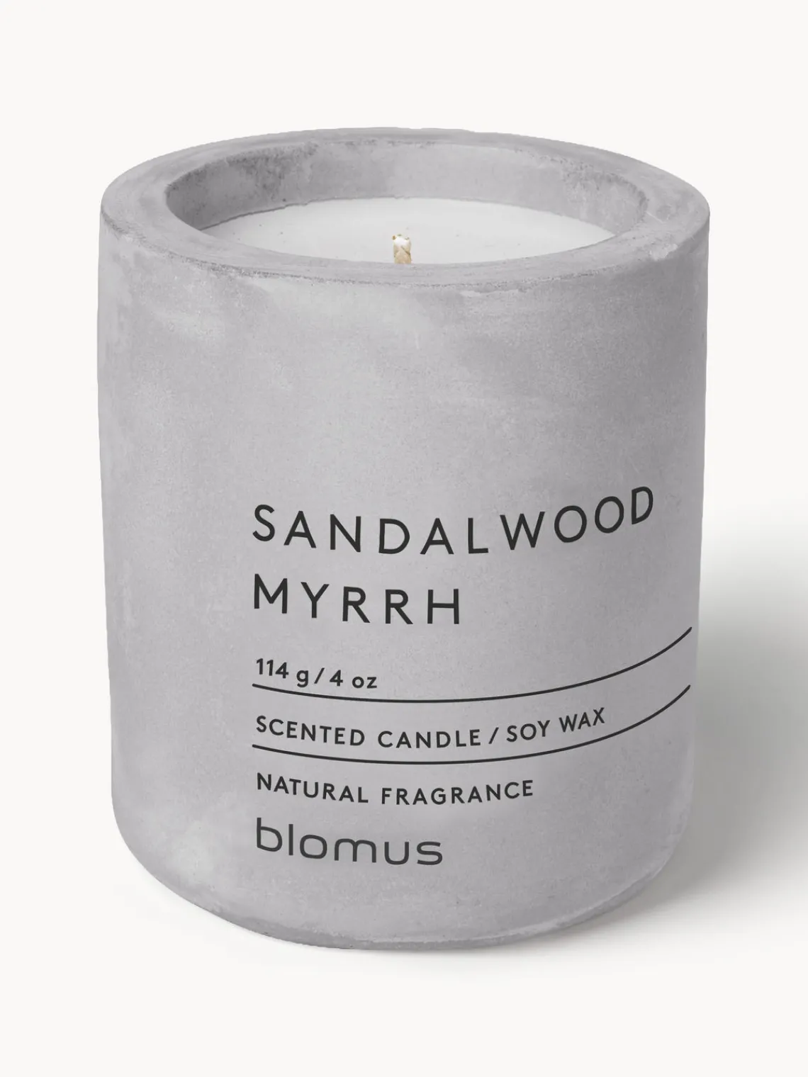 Outlet blomus Bougie parfumée Fraga (bois de santal & myrrhe) Bois de santal et myrrhe