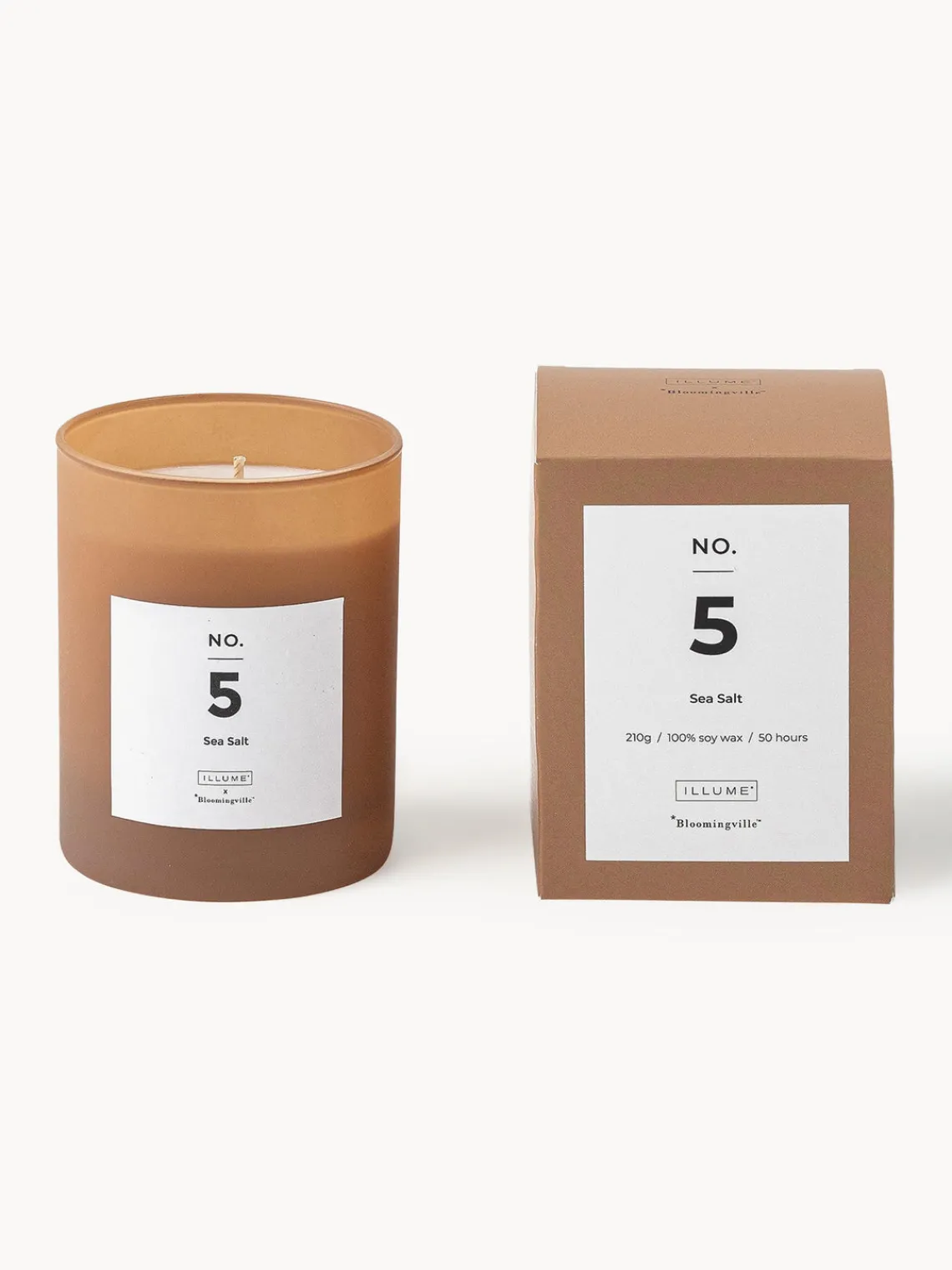 Outlet Bloomingville Bougie parfumée NO (sel de mer, fleurs et vanille)