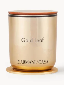 Outlet Armani Casa Bougie parfumée Pegaso Gold Leaf Gingembre, cardamome et rose poivre