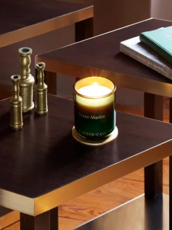 Fashion Armani Casa Bougie parfumée Pegaso Green Marble Jasmin, néroli et musc blanc