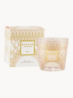 Discount Baobab Bougie parfumée soufflée bouche My First Paris (glycine, mimosa & tilleul) Glycines, mimosas & tilleuls