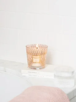 Discount Baobab Bougie parfumée soufflée bouche My First Paris (glycine, mimosa & tilleul) Glycines, mimosas & tilleuls