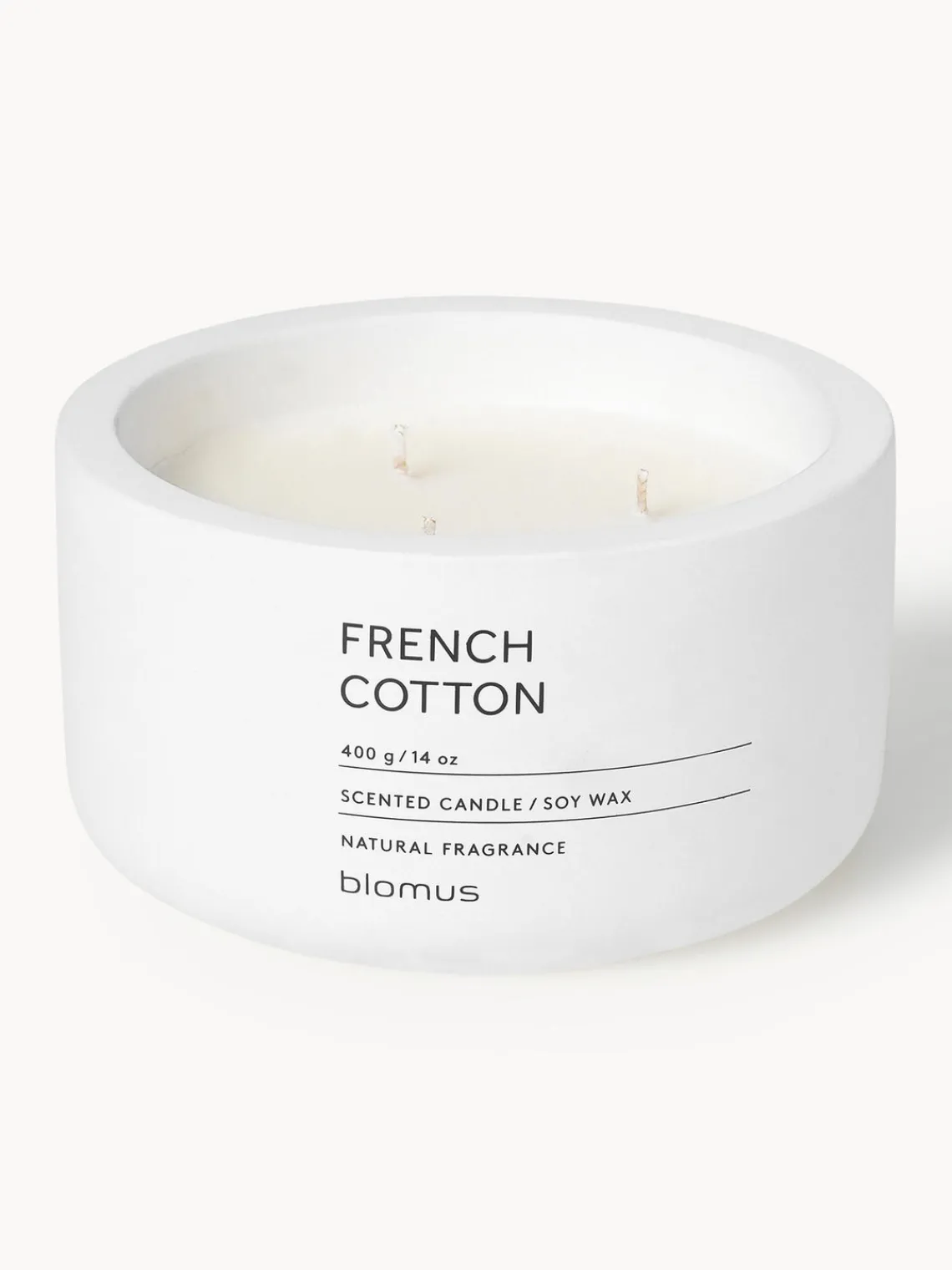 Discount blomus Bougie parfumée trois mèches Fraga (herbes douces)