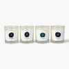 Sale Broste Copenhagen Bougies parfumées Advent (vanille, basilic, thym, cannelle, pain d'épice), 4 élém.