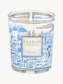 Outlet Baobab Bougies parfumées soufflées bouche My First , 3 élém. Manhattan, Paris et Mykonos