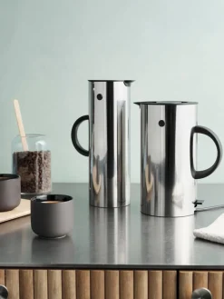 Hot stelton Bouilloire EM77, 1,5 L Argenté, haute brillance
