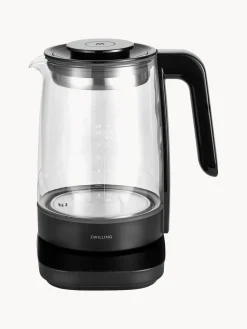 Discount ZWILLING Bouilloire en verre avec infuseur Enfinigy, 1,7 L Noir, mat